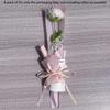 50Pcs Iridescent Single Rose Sleeves Diy Transparent Flower Wrapping Bag Floral Material Packaging Waterproof
