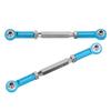 2PCS Rear Suspension Tie Rod Steering Pull Rod Set for JLB for   Truck Series 1Celsius10 RC Car