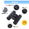 Binoculars for Live Dome Opera for Adjustable Binoculars for Storage Case Japanese Instruction Black Performances, Glasses, Concerts, 20x,