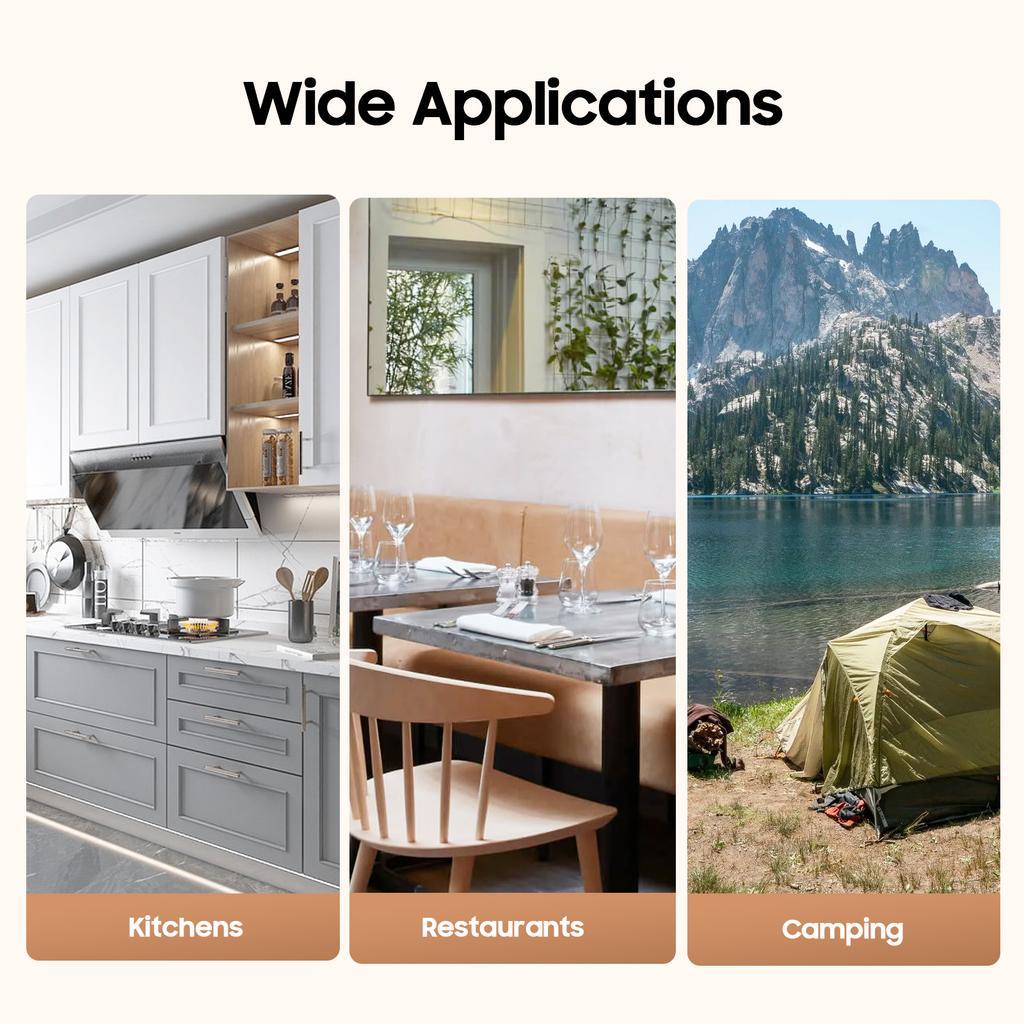 Pine Wood Stove Cover Top Extra Counter Space Kitchen Organizer Tray for Sink Protector Modern Design for Home Camping