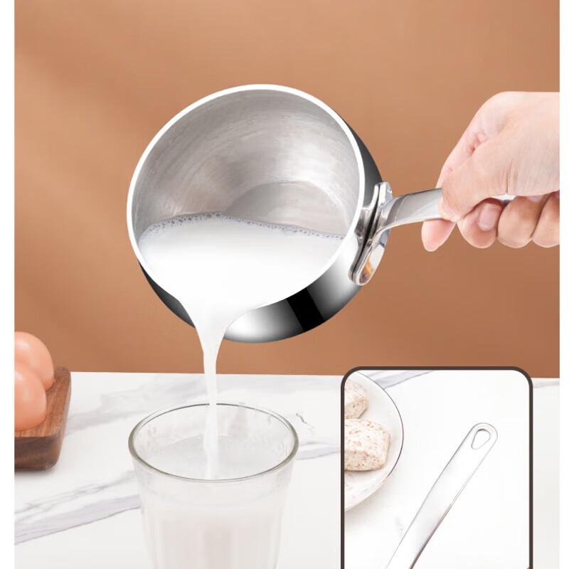 316 Stainless Steel Baby Milk Pot with Lid