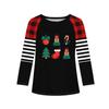 Girls Long Sleeve Christmas Day T Shirts Kids Fall Tops Crewneck Basic Tees 5-14Y