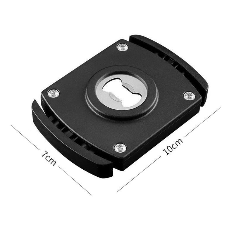 

1pcs Can Opener Coke Top Cutting Can Opener Cap Cutter Bottle Lifter Personalised Beer Bottle Openers High End Home Bar Too чёрный