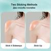 FINETOO  Ladies Clothing Silicone Shoulder Pads Non-slip Shoulders Invisible Breathable Reusable 1 Pairs Transparent And Skin Tone