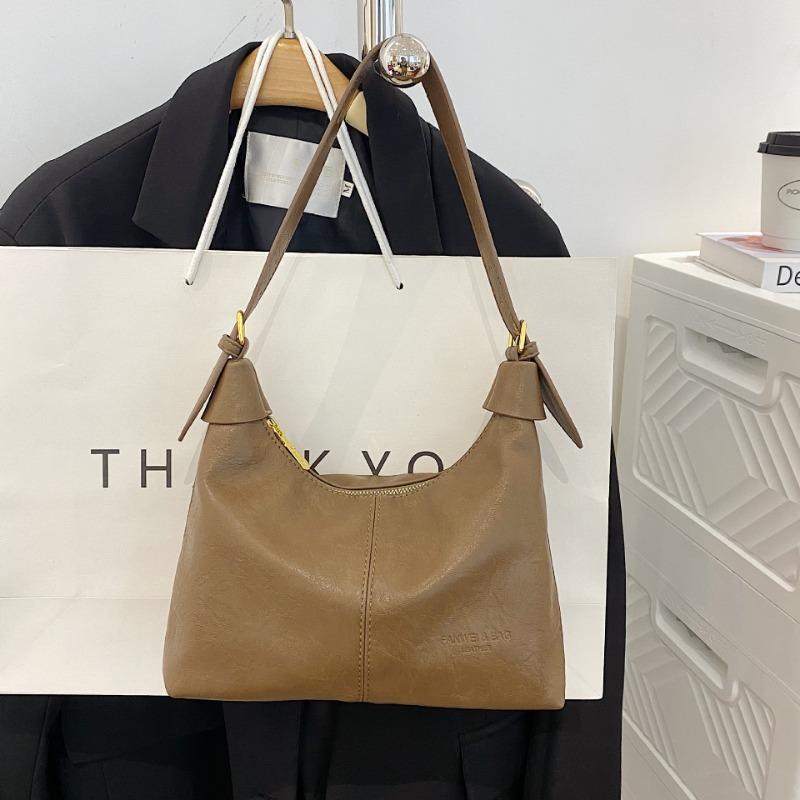 Premium soft face women's bag new simple underarm bag versatile shoulder fashion women's bag