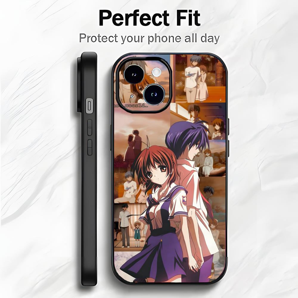 Anime C-Clannad After Story Phone Case Phone Case Soft Packaging Lightweight For iPhone17 16 15 14 13ProMax