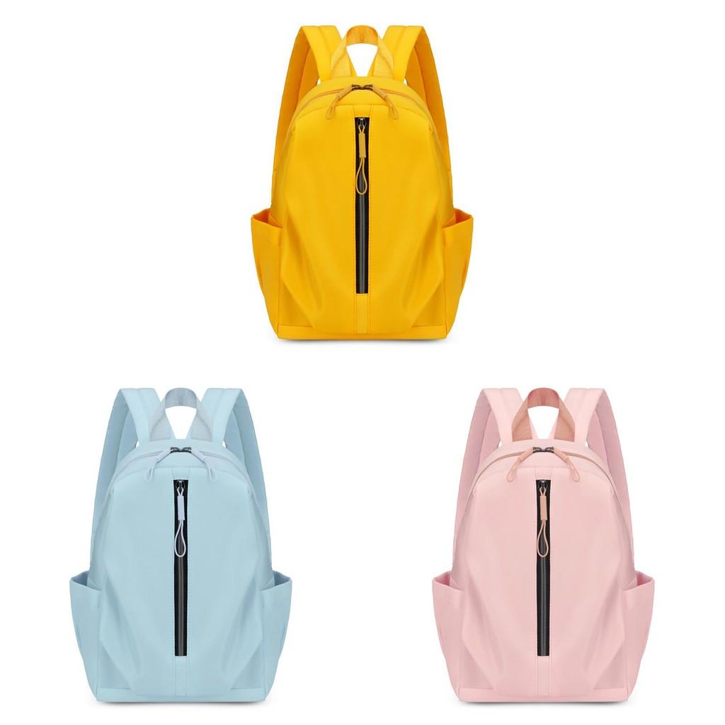 Student Casual Fashion Backpack Breathable Material Zipper Closure For Commuting