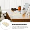 Segmented Handle Sectional Tray Container Multi-functional Makeup Carrying Bin  Bedroom