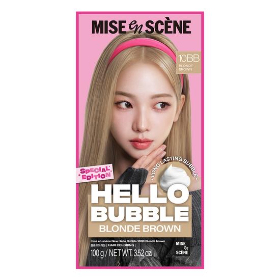 mise en scène New Hello Bubble Dye