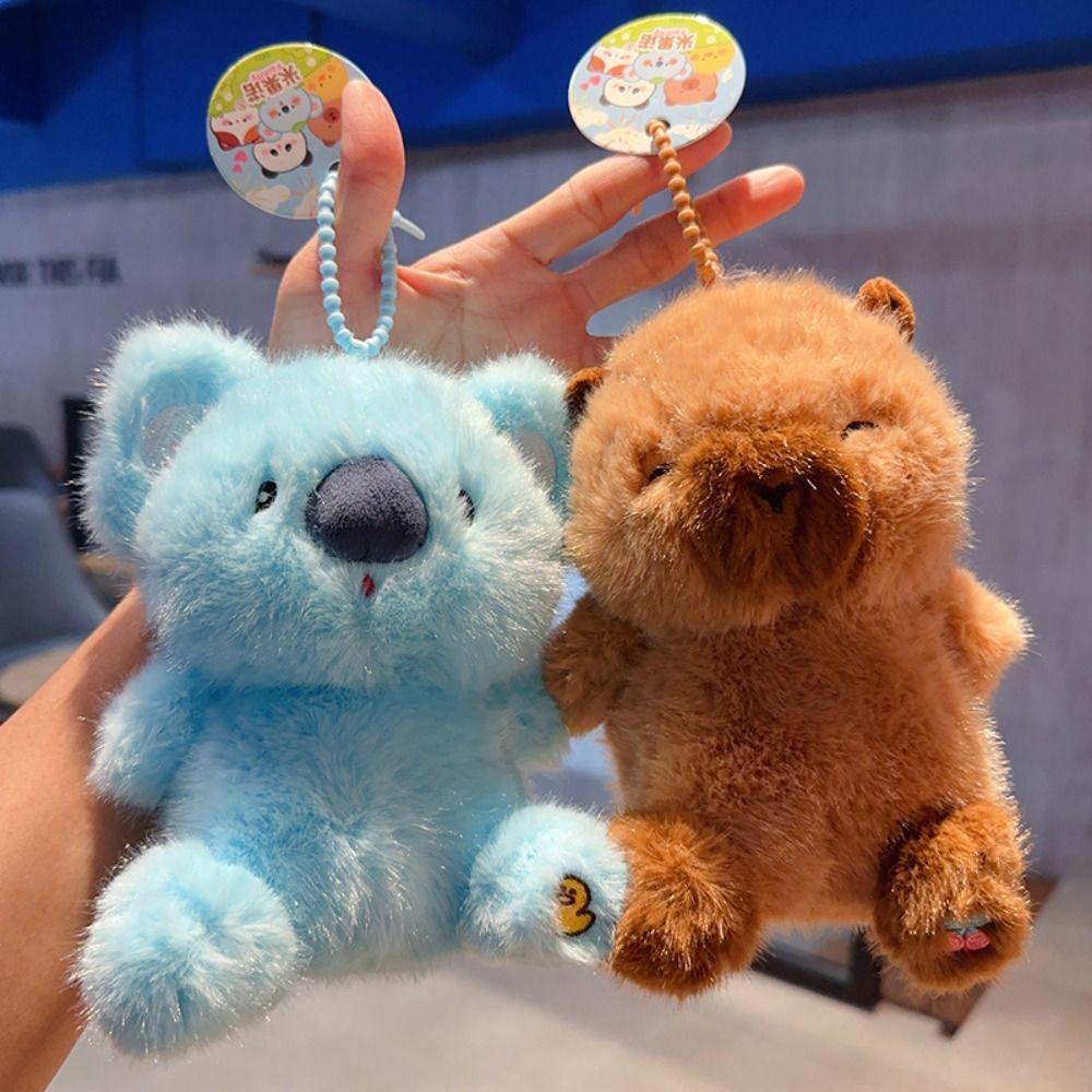 Elephant Cartoon Animal Keychain Cartoon Animal Car Key Ring Bag Hanging Pendant  Hanging Ornaments