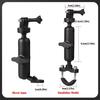 Metal Motorcycle Bicycle Camera Holder Handlebar Mirror Mount Bracket For Gopro Dji Action Camera Phone