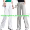 Pure Cotton High-Waisted Wide-Leg Pants for Women, Loose Drapey Fit, Perfect for Spring/Summer 2026.