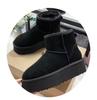 Fashion 2025 New Women Designer Winter Shoes Fur Lady High Heels Platform Snow Ankle Boots Classic Mini Luxury Botas Mujer Zapatos