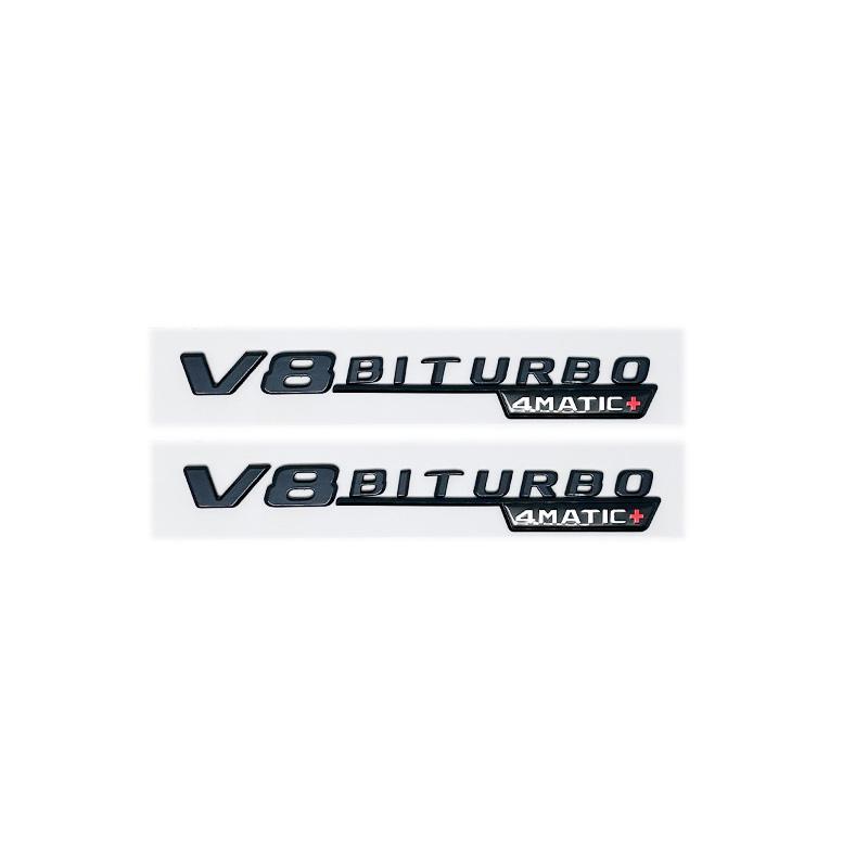 3D ABS GLC43 GLC63 GLC63S V8 Biturbo 4MATIC Samochód Boczne Bagażnik Tylne Logo Emblemat Naklejka Pasuje W166 W167