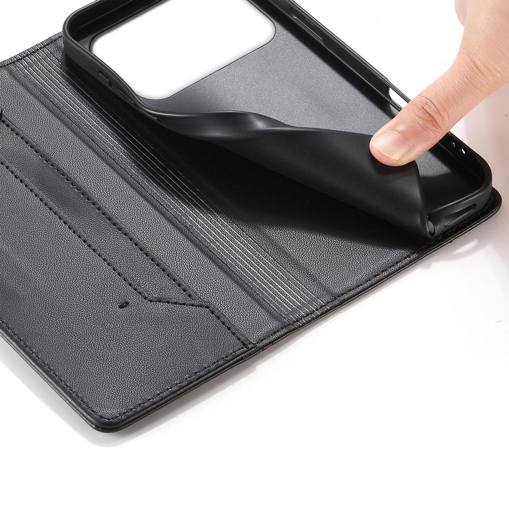 Compatible with OnePlus Nord CE4 Lite: Strong Magnetic Leather Case 1+13R 5G Protector