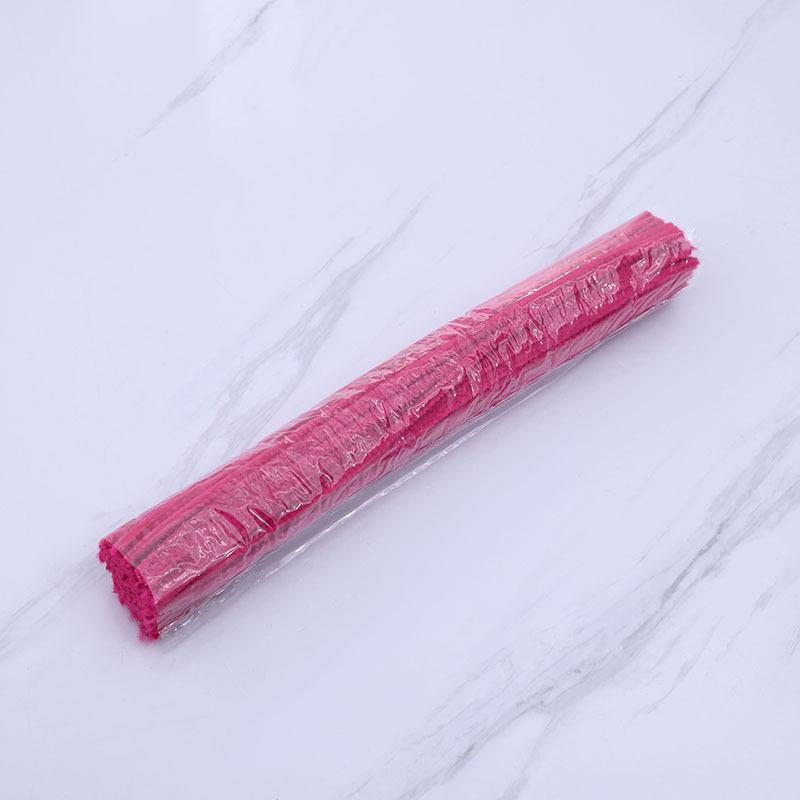 Chenille Stems Twist Sticks DIY Craft Pack for Kids - Solid Color Plush Strips