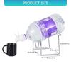 Portable Water Bucket Stand 20kg Capacity Outdoor Camping Gear with Nonslip Feet Suitable for Stable Water Dispensing