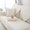 Cotton Sofa Cushion, Universal Fabric For All Seasons, Non-Slip Solid Wood Seat Cushion, Simple Modern Leather Sofa Cover, Backrest Towel