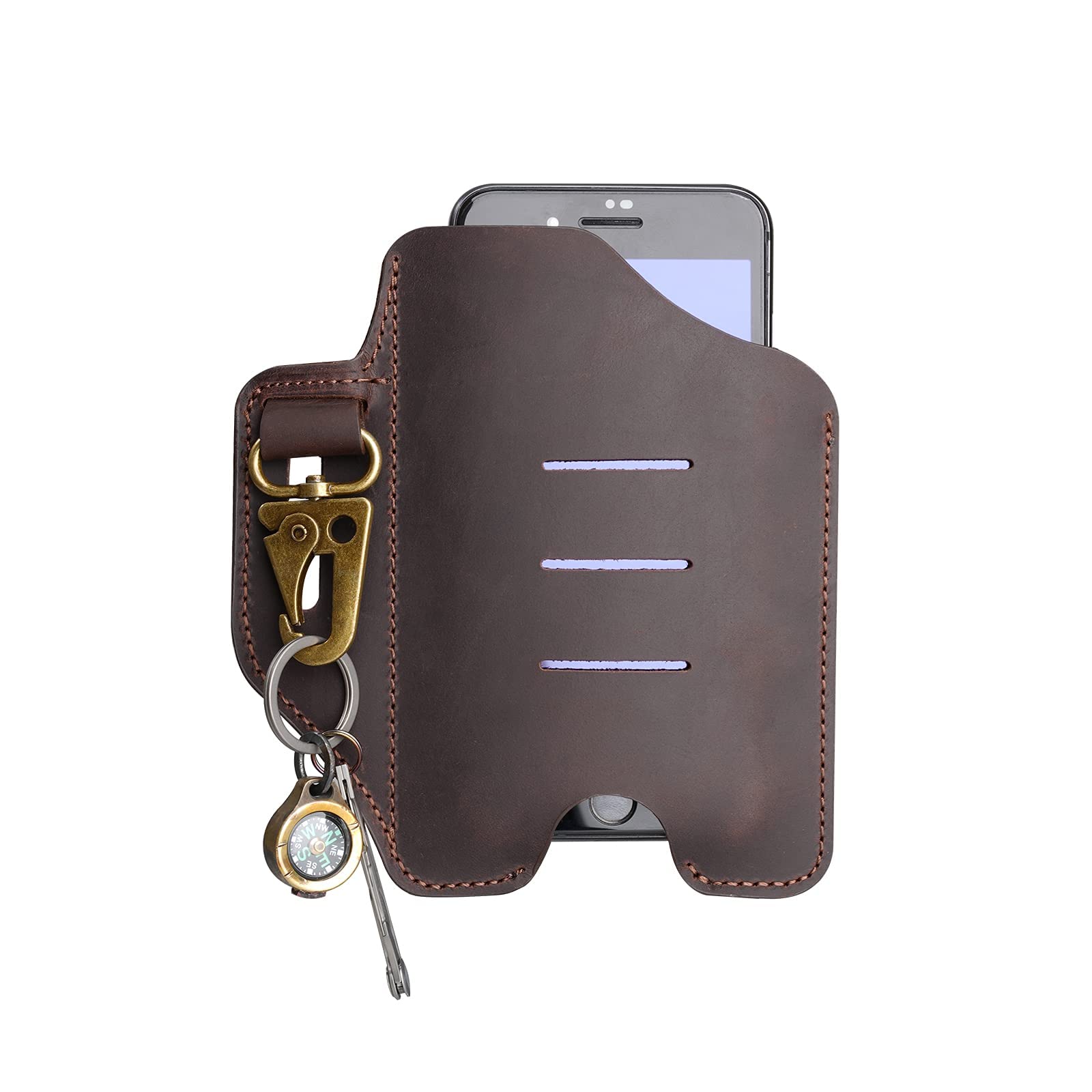 

VIPERADE PJ20 Универсальный кожаный чехол для телефона с большим чехлом для сотового телефона с ремнем Кожаный ремень Чехол для телефона для мужчин Чехол, Брелок,