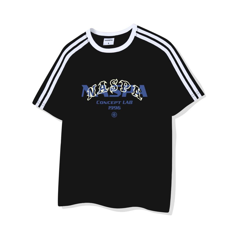 Neseupaseutyudio Union Arch Oversized Track Short Sleeve T-Shirt 4 Colors [Nsse_3003]
