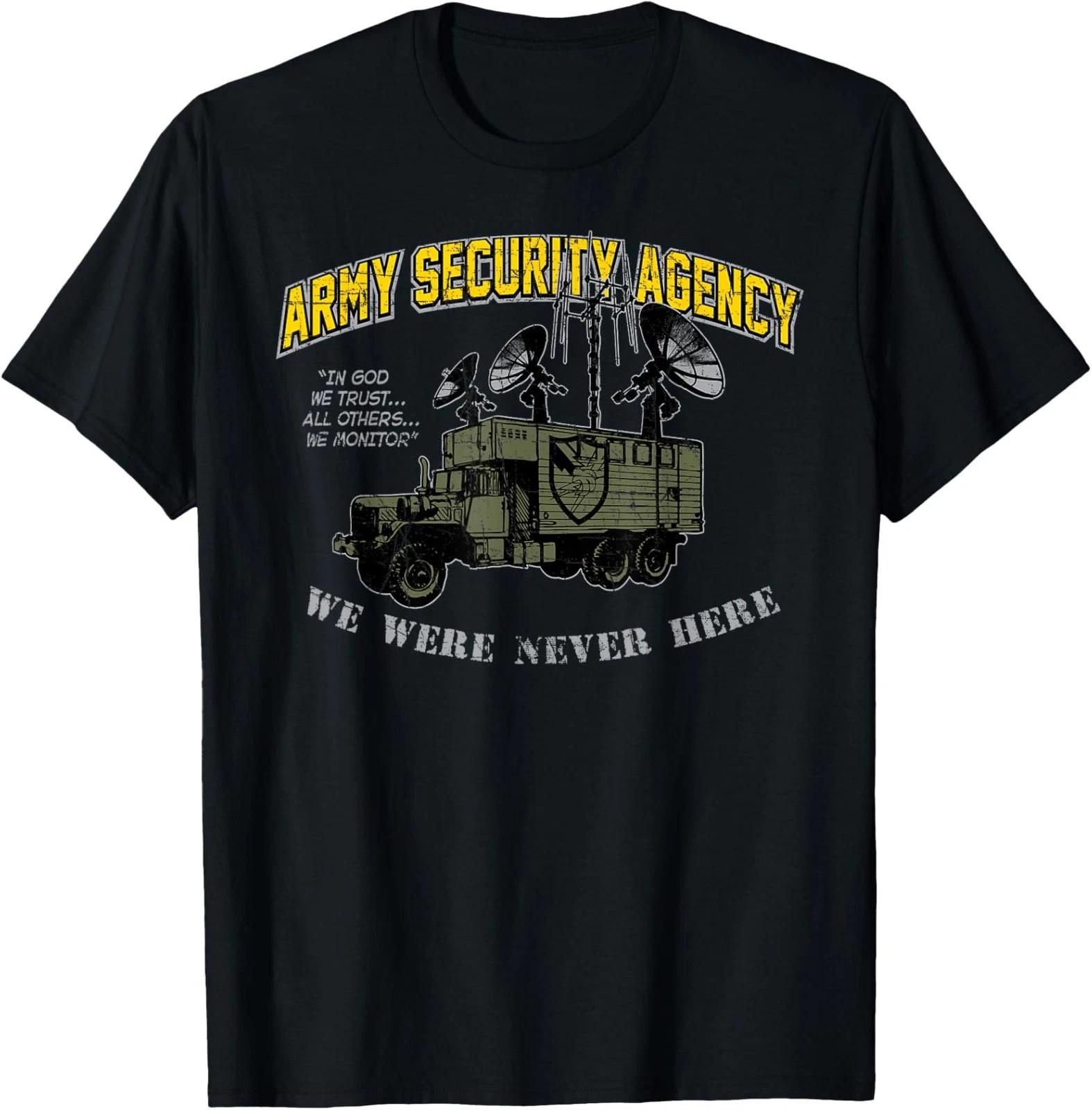 NEW LIMITED Army Security Agency Listener Truck T-Shirt XXXXL