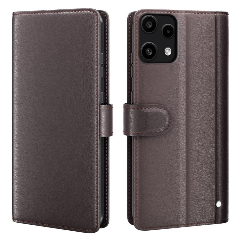 For Nothing Phone (3a) Lite 5G Case Genuine Split Leather Phone Cover with Wallet Stand