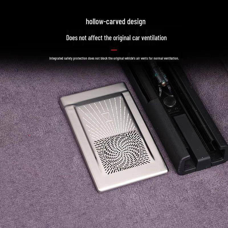 Compatible with 25 Avita 12 Models, Stainless Steel Under-seat Air Vent Cover, Anti-clogging and Dustproof.