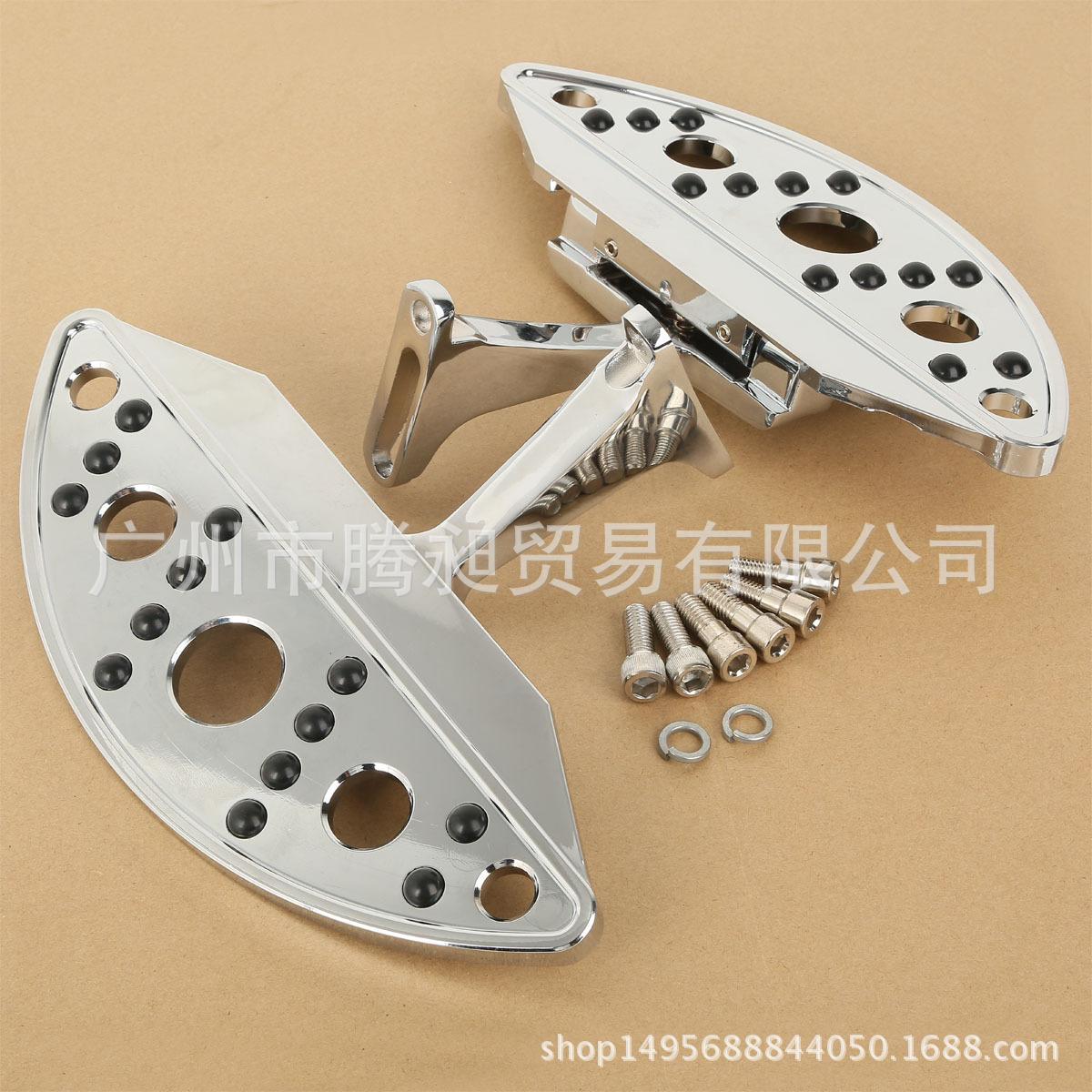 

Совместимые подножки для заднего пассажира Harley Davidson Road Glide Touring 2013-2017: Модифицированный хром Iron