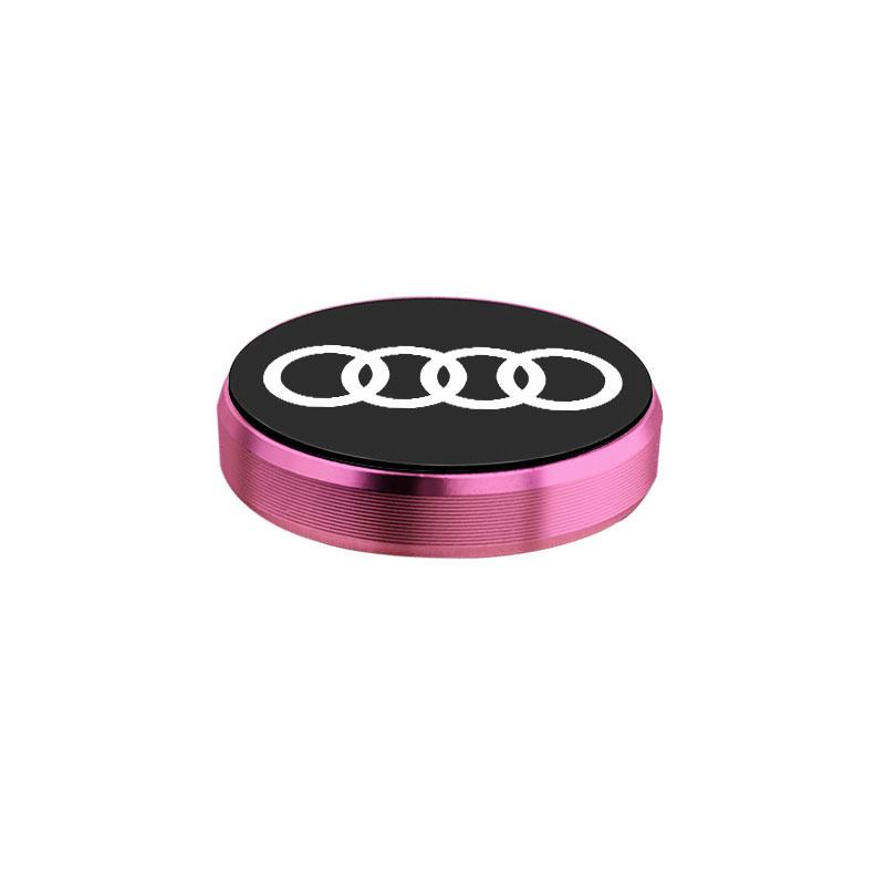 Round Magnetic Mobile Car Phone Holder For Audi A1 A2 A3 A4 A5 A6 A7 A8 Q1 Q2 Q3 Q4 Q5 Q6 Q7 Q8 B5 B6 B7 B8 C5 C6 C7 C8 S4 S3 S5 S6 S7 S8