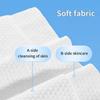 Perlmuster Einweg-Gesichtstuch 100% Baumwolle Tissue Weich Gesichtsreinigung Wiederverwendbar Nass Trocken Make-up Einweg-Gesichtstuch
