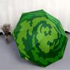 1pc Watermelon Slice Automatic Open/Close Umbrella with Windproof, Functional Design, 8-Rib Sturdy Canopy
