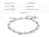 Weihua Temperament Women's Silver-Plated Amethyst Bracelet with Red Bean Charm