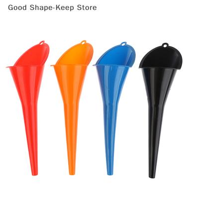 1PC Long Mouth Anti-splash Fuel Oil Funnel Plastic Car & Motorcycle Refueling Engine Accessory