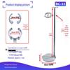 Adjustable BJD Doll Figure Bracket with Strong Non-Slip Chuck