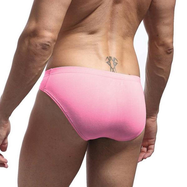 Men's Underwear Pouch Briefs Bikini  Low Waist Breathable Male Panties
