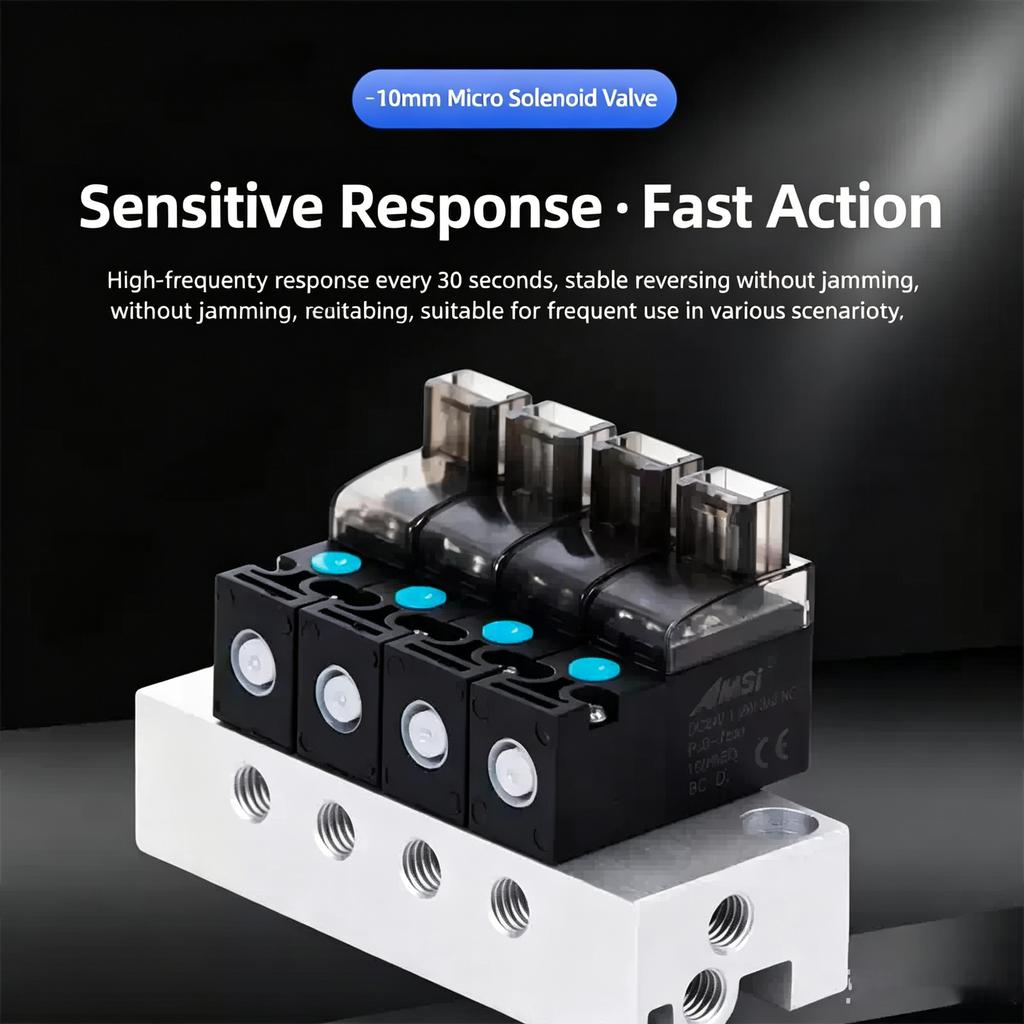 Mini Pneumatic Valve With Low Power Consumption High-frequency Micro Solenoid Valve 2-position 3-way Vacuum Pneumatic Valve