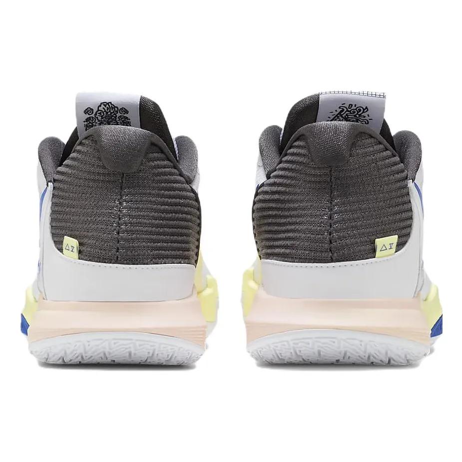 Nike Kyrie Low 5 EP 'White Game Royal' (Unisex) White / Medium Ash / Citron Tint / Game Royal Basketball Shoes DJ6014 100