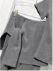 Summer Slimming T-shirt & High-Waisted Flare Pants Skirt Set