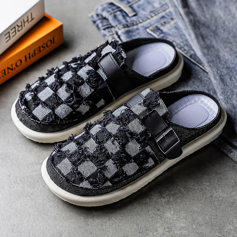 Pantofi sport pentru bărbați, vară, fără spate, pantofi casual, papuci, pantofi sport Plus Size pentru studenți, sandale supradimensionate 39-47