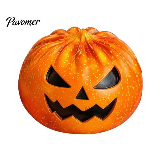Skeleton Dumpling Toy 1/5/6Pcs Halloween Squeezing with Steamer, Pumpkin Ghost Eyeball Bun Stress Relief for Kids Adults, Party Favors