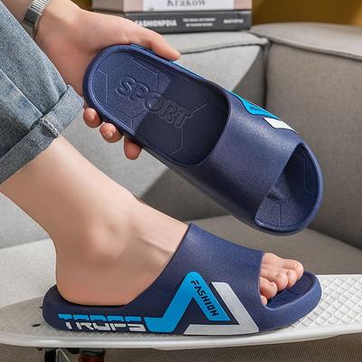 New Beach Sandals MenNon-Slip Soft Sole Thick Sole Summer Outdoor Slides Slippers