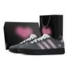 Custom BARREDA Heartbeat Balloons, Heart Box Low Top German Army Trainers Unisex Pink Gray KH6999(Team773--)