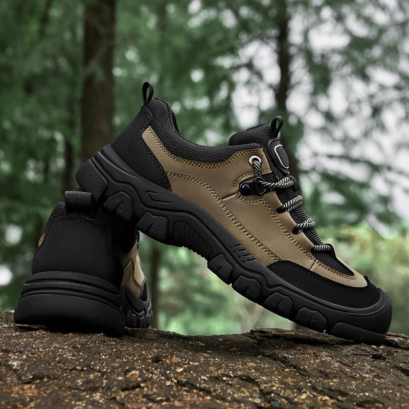 Fashion Genuine Leather Men Casual Shoes High Quality Mens Sneakers Non-Slip Walking Shoes Luxury Treking Footwear Leisure Walk Trainers
