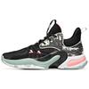 Basketball Shoes Men's Low Top Black Pink Green 112031105-1