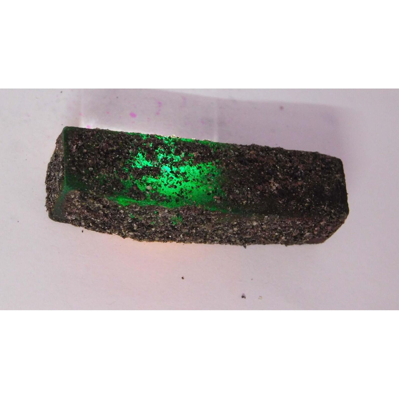 

Natural GREEN Emerald Loose Gemstone Uncut 181.24 Carat CERTIFIED Rough Big Size 1A-1201 57 mm approx зелений