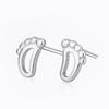 Minimalist Fashion Stud Earrings For Women Students Personalized Versatile Daily Wear Jewelry Accessories