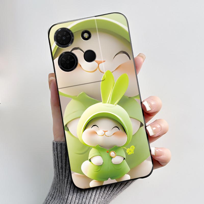 Bright New Pattern Anti-scratch Black Casing For TCL 503 Pattern Cover For TCL K32 5G (T513W)/TCL K33 5G (T513Z) Soft Case