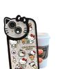 Sanrio-Compatible Apple 16PRO Phone Case for TEMU/Xiyin/Tiktok - Fun Design