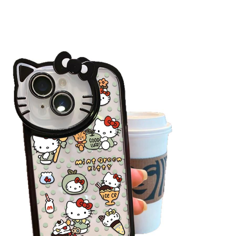 Sanrio-Compatible Apple 16PRO Phone Case for TEMU/Xiyin/Tiktok - Fun Design