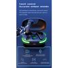 1 Pair Pro 80 TWS Wireless Bluetooth-compatible Headset With Microphone Led Display Ipx4 Waterproof Sports Earphone